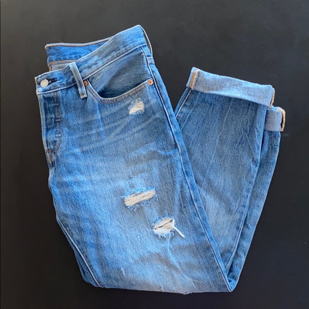 Levi’s 501 CT Boyfriend Jeans 27/32 Button Fly